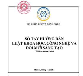 Giới thiệu Sổ tay hướng dẫn Luật Khoa học, công nghệ và đổi mới sáng tạo